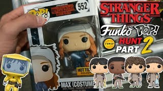 Stranger Things Season 2 Funko Pop Hunt PART 2 2 CHASES [upl. by Gasparo]