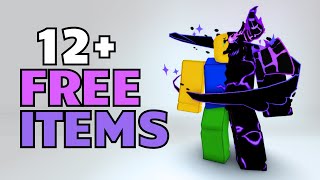 OMG 12 FREE ROBLOX ITEMS 😱 NEW ITEMS 2024 [upl. by Joshia122]