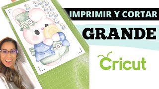 ¡Tienes que Verlo para Creerlo Nueva Impresión y Corte de Tamaño Gigantesco con Cricut [upl. by Hameerak170]