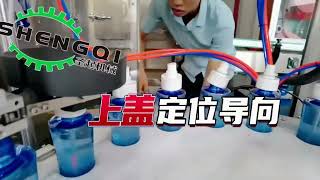 全自动日化消杀护理用品智能灌装线Automatic daily chemical and killing care products intelligent filling line [upl. by Nocaed]