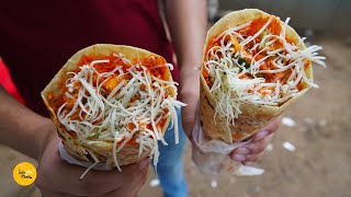 Ahmedabad Famous Paneer Cheese Frankie Rs 110 Only l Ahmedabad Street Food [upl. by Morie528]