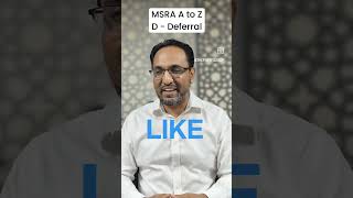 MSRA A to Z D  Deferral What are the accepted reasons to defer your start date of training [upl. by Harimas]