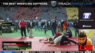 Intermediate 67 Jake Mecklenberg Waupun Youth Wrestling Club Vs Hudson Turner Hard Drive Wrestling [upl. by Aiken]