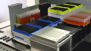 Rapid pipetting with fast efficient tip fetch [upl. by Ennairrek679]