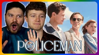 My Policeman Gay Reaction  Harry Styles in an LGBTQ Film [upl. by Forrer729]