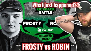 Industry Ghostwriter Reacts to Frosty vs Robin  Quarterfinal 1  SBX KBB21 Loopstation Edition [upl. by Marven]