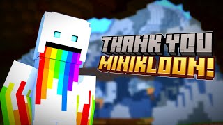 Thank You Minikloon  Hypixel Skyblock Speedart [upl. by Eduam]