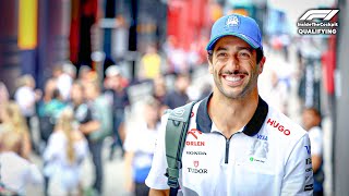 Daniel Ricciardo Full Qualifying Team Radio  2024 Hungarian Grand Prix [upl. by Hooper]