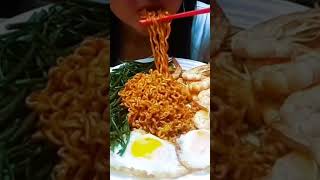 ASMR eating black beans noodles yummy asmrfood mukbang blackbeannoodles 389 [upl. by Roti]