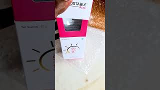 Photostable acne sunscreen gel unboxing sunscreen tamil skincare short acne reels beautiful [upl. by Anikehs569]