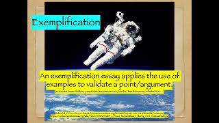 The Exemplification Essay Lecture [upl. by Ntisuj]