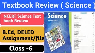 Textbook Review of class 6th science textbook of NCERT How to do a textbook review easy explanation [upl. by Green]