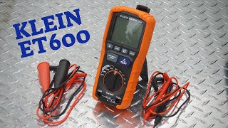 Klein Tools ET600 Insulation Resistance Tester  Talking Hands Tools Review [upl. by Idac592]