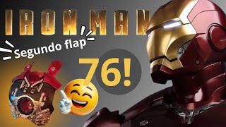 😊🙂ya tenemos el segundo flap🤗😁│Armado del fascículo 76 Iron man Mark 3 de Planeta DeAgostini [upl. by Levona830]