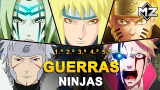 Las 5 Guerras Ninjas del Universo NARUTO Resumen  Mejores Momentos  ManPlayer Z [upl. by Kellie]