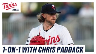 Twins Extras  1on1 with Chris Paddack [upl. by Allesiram]