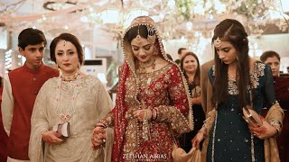 Fatima amp Bilal  Peer vi tu  Pakistani Wedding highlights  Karachi Barat [upl. by Ahseinad411]