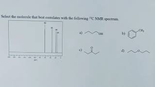 C13 NMR example 3 [upl. by Eremihc802]