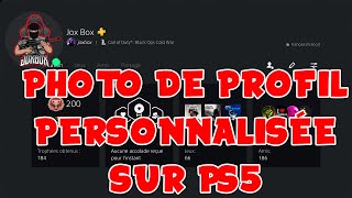 TUTO PS5  COMMENT METTRE UNE PHOTO DE PROFIL PERSONNALISÉE [upl. by Muir349]