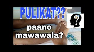 pulikat paano mawala ang pulikat 3minsknowledge [upl. by Queridas]