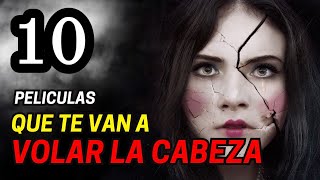 Top 10 Películas Psicológicas 😨 QUE TE VAN A VOLAR LA CABEZA [upl. by Killian]