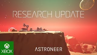 Astroneer  Research Update Trailer [upl. by Llenwahs]