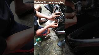 Mobile filter change please support us  like  subscribe  support  share  repair [upl. by Erlewine]