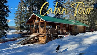 Restored Abandon Cabin  Off grid Dry cabin property tour  Before and After  Northern Canada [upl. by Neall]