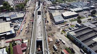 Lilydale Railway Station Upgrade Works Lilydalestation [upl. by Callery]