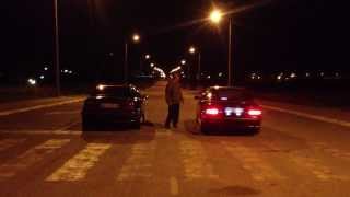 Opel Calibra 25 v6 vs Calibra 20 Turbo 4x4 [upl. by Lauhsoj]