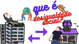 Desigualdade social no mundo [upl. by Ellard]