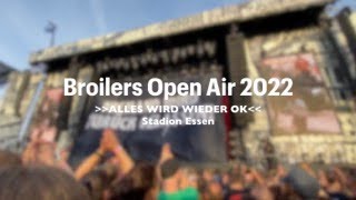 Broilers Open Air 2022 Stadion Essen [upl. by Myrvyn]