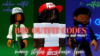 Berry avenue outfit codes for boys   bloxburg brookhaven and more  milked [upl. by Nagirrek]