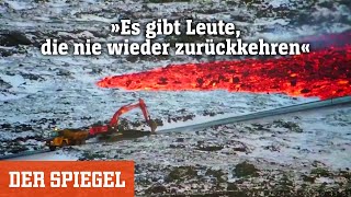 Vulkanausbruch bedroht Dorf Island baut Riesendämmen gegen Lavastrom  DER SPIEGEL [upl. by Vinita694]