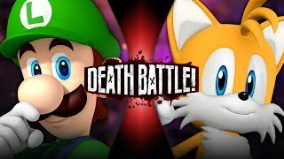 Luigi VS Tails Nintendo VS Sega  DEATH BATTLE [upl. by Saduj]