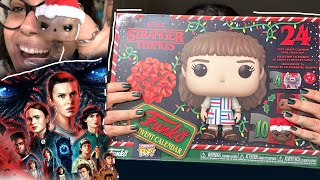 Stranger Things advent calendar UNBOXING 📦🧇 [upl. by Ridinger]