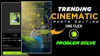 CINEMATIC PHOTO EDITING BIG PROBLEM SOLVE  SOMETHING WANT WRONG  HYPIC APP [upl. by Acinet829]