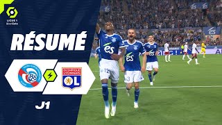 RC STRASBOURG ALSACE  OLYMPIQUE LYONNAIS 2  1  Résumé  RCSA  OL  20232024 [upl. by Nylahs]