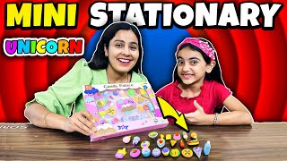 MINI STATIONERY🎀  CUTE ERASERS COLLECTION  STATIONERY CHALLENGE  SAMAYRA NARULA [upl. by Austin862]