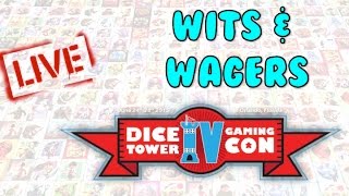 Dice Tower Con 2015 LIVE  Wits and Wagers  Starts at 1155 [upl. by Llertniuq]