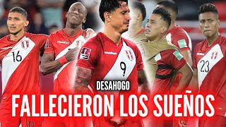 PERÚ ELIMINADO DE QATAR 2022 🏆 EL DOLOR DE AHOGARSE EN LA ORILLA 💔 EL FIN DE UNA ERA [upl. by Sansen]