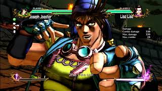 JoJos All Star Battle Joseph Move Set  HD [upl. by Sylas]