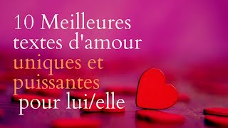 10 textes DAMOUR touchants pour luielle❤️😍🥰 [upl. by Gabrielli]