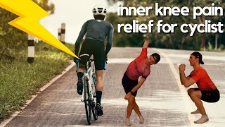 Cycling Inner Knee Pain Relief  What I specifically did to fix mine [upl. by Wirth]