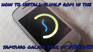 Lollipop 51How to Install SlimLP rom in the Samsung Galaxy star GT S52805282 [upl. by Marko]