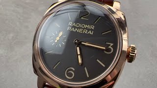 Panerai Radiomir 1940 Oro Rosso PAM 398 PAM 784 Set Panerai Watch Review [upl. by Kcirdes]