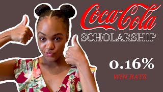 How I won the CocaCola Scholarship  The Most Competitive US Merit Scholarship [upl. by Aliza991]