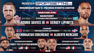 Wednesday Night Fights  Davies Jr vs Lipinets [upl. by Lledniuq]