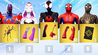 The RANDOM SPIDERMAN Challenge in Fortnite [upl. by Onilecram37]