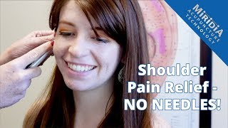 Get Relief From Shoulder Pain With Ear Acupuncture  No Needles Required [upl. by Soutor]